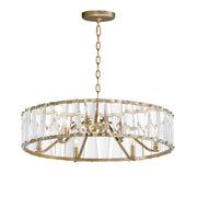 Maxim 21866BCGS Odeon 6 Light Chandelier | Golden Silver