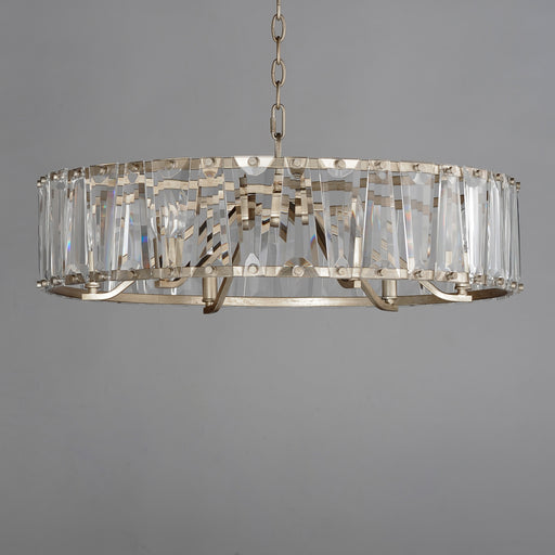 Maxim 21866BCGS Odeon 6 Light Chandelier | Golden Silver