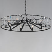 Maxim 21869BCBK Odeon 10 Light Chandelier | Black