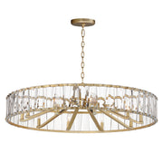 Maxim 21869BCGS Odeon 10 Light Chandelier | Golden Silver