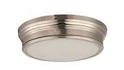 Maxim 22370SWNAB Fairmont 2 Light Flush Mount | Natural Aged Brass