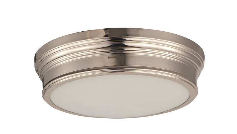 Maxim 22370SWNAB Fairmont 2 Light Flush Mount | Natural Aged Brass