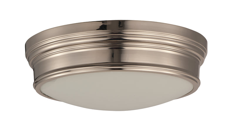 Maxim 22371SWNAB Fairmont 3 Light Flush Mount | Natural Aged Brass