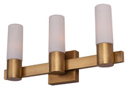 Maxim 22413SWNAB Contessa 3 Light Bath Vanity | Natural Aged Brass