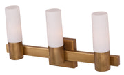 Maxim 22413SWNAB Contessa 3 Light Bath Vanity | Natural Aged Brass