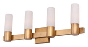 Maxim 22414SWNAB Contessa 4 Light Bath Vanity | Natural Aged Brass