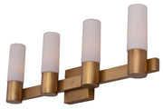 Maxim 22414SWNAB Contessa 4 Light Bath Vanity | Natural Aged Brass