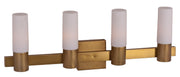 Maxim 22414SWNAB Contessa 4 Light Bath Vanity | Natural Aged Brass
