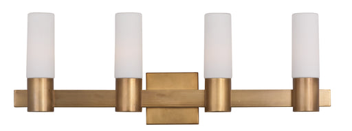 Maxim 22414SWNAB Contessa 4 Light Bath Vanity | Natural Aged Brass