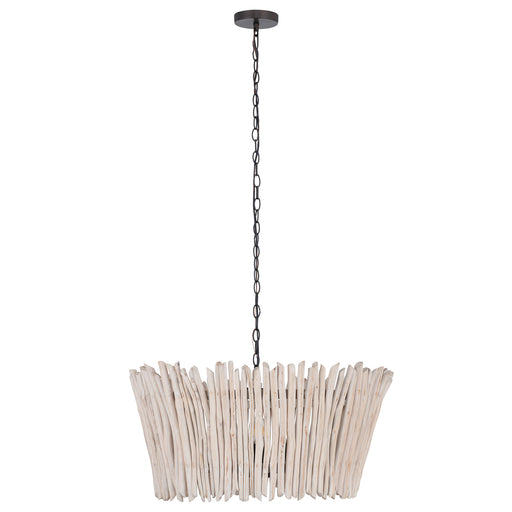 Maxim 22424WWTBZ Baywood 24" DriftWood Chandelier | Textured Bronze
