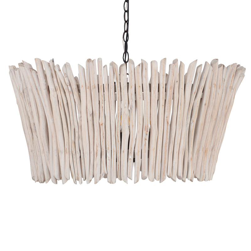 Maxim 22424WWTBZ Baywood 24" DriftWood Chandelier | Textured Bronze