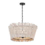 Maxim 22426WWTBZ Baywood 30" DriftWood Chandelier | Textured Bronze