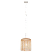 Maxim 22441NAEC Vannerie 1 Light Mini Pendant | Ecru