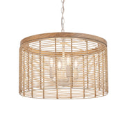 Maxim 22445NAEC Vannerie 4 Light Pendant | Ecru