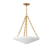 Maxim 22454WTNAB Artemis 4 Light Pendant | Natural Aged Brass