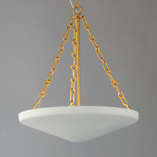 Maxim 22454WTNAB Artemis 4 Light Pendant | Natural Aged Brass
