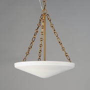 Maxim 22454WTNAB Artemis 4 Light Pendant | Natural Aged Brass