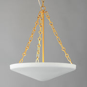 Maxim 22454WTNAB Artemis 4 Light Pendant | Natural Aged Brass