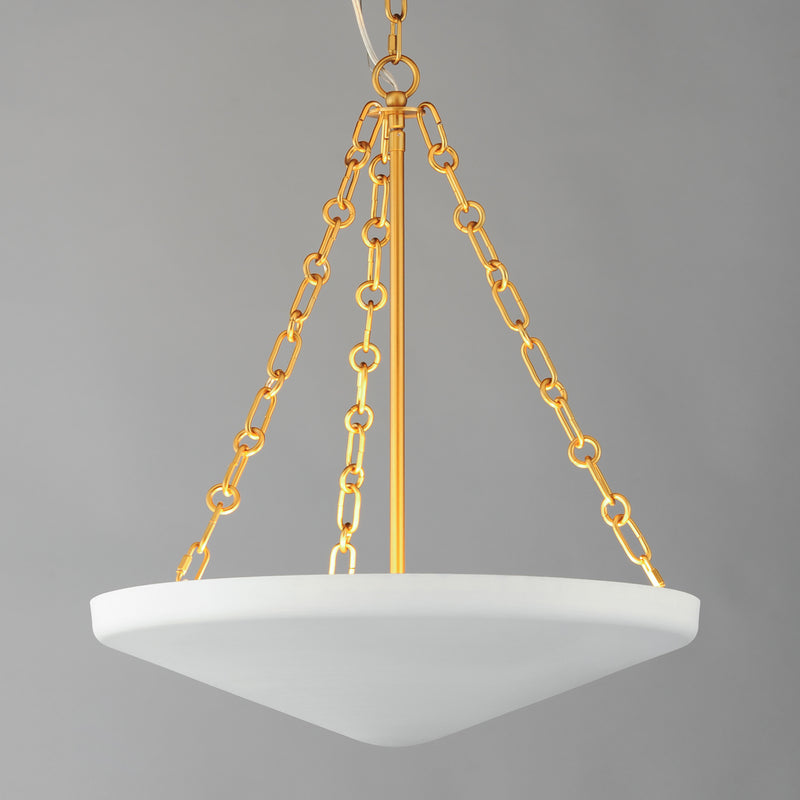 Maxim 22454WTNAB Artemis 4 Light Pendant | Natural Aged Brass