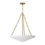 Maxim 22456WTNAB Artemis 6 Light Pendant | Natural Aged Brass