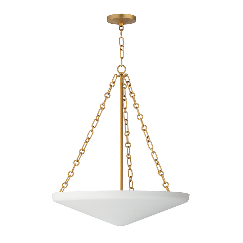 Maxim 22456WTNAB Artemis 6 Light Pendant | Natural Aged Brass