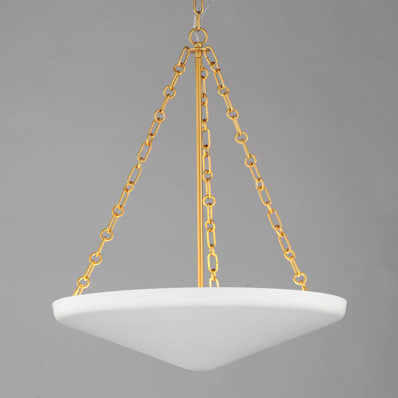 Maxim 22456WTNAB Artemis 6 Light Pendant | Natural Aged Brass
