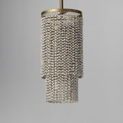 Maxim 22461WWDGS Fontaine 1 Light Pendant | Golden Silver