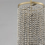 Maxim 22461WWDGS Fontaine 1 Light Pendant | Golden Silver