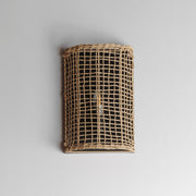 Maxim 22471NAANB Cestino 1 Light Wall Sconce | Antique Bronze