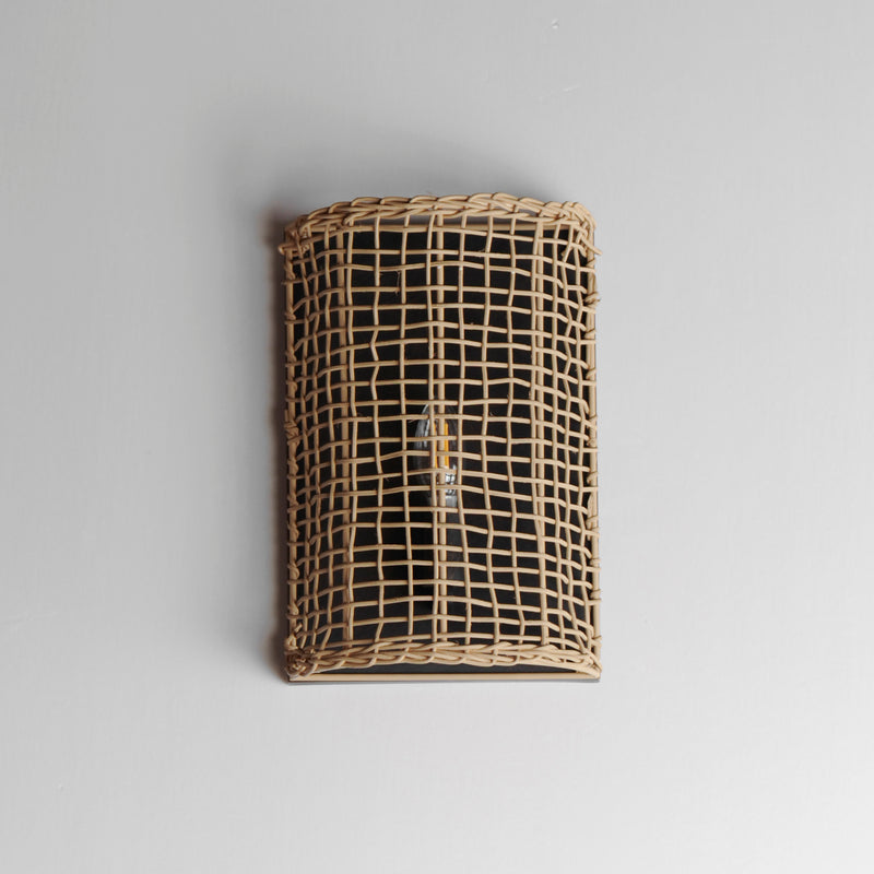 Maxim 22471NAANB Cestino 1 Light Wall Sconce | Antique Bronze