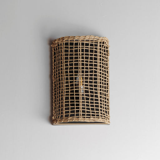 Maxim 22471NAANB Cestino 1 Light Wall Sconce | Antique Bronze