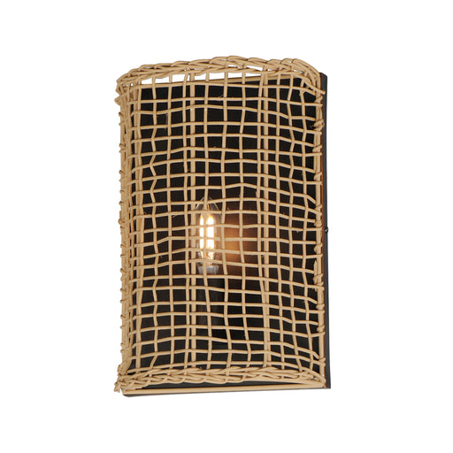 Maxim 22471NAANB Cestino 1 Light Wall Sconce | Antique Bronze
