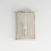 Maxim 22471WWT Cestino 1 Light Wall Sconce | Weathered White