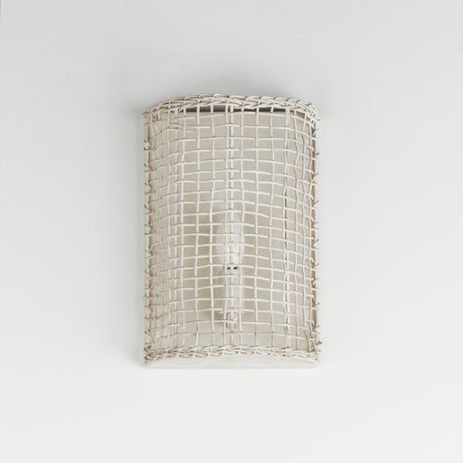 Maxim 22471WWT Cestino 1 Light Wall Sconce | Weathered White