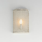 Maxim 22471WWT Cestino 1 Light Wall Sconce | Weathered White