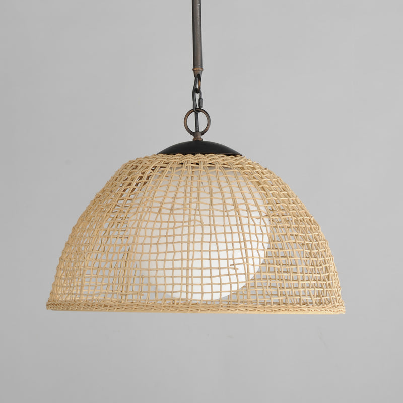 Maxim 22472NAANB Cestino 1 Light Pendant | Antique Bronze