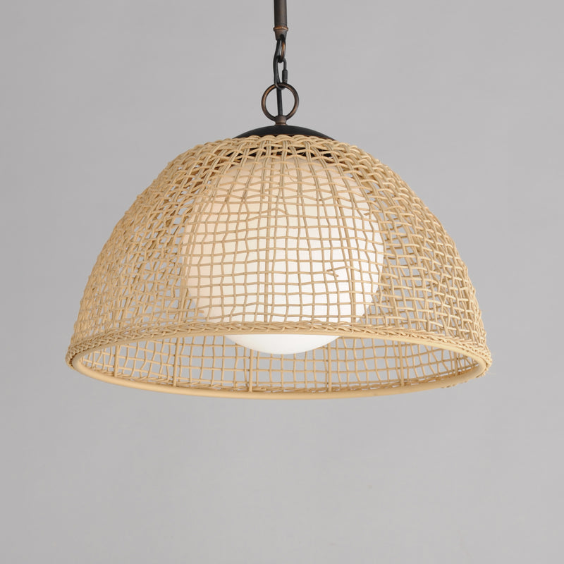 Maxim 22472NAANB Cestino 1 Light Pendant | Antique Bronze