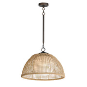 Maxim 22472NAANB Cestino 1 Light Pendant | Antique Bronze