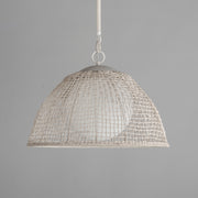 Maxim 22472WWT Cestino 1 Light Pendant | Weathered White