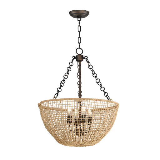 Maxim 22473NAANB Cestino 4 Light Pendant | Antique Bronze