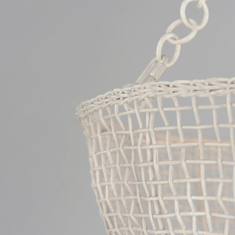Maxim 22473WWT Cestino 4 Light Pendant | Weathered White