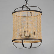 Maxim 22474NAANB Cestino 19" Pendant | Antique Bronze