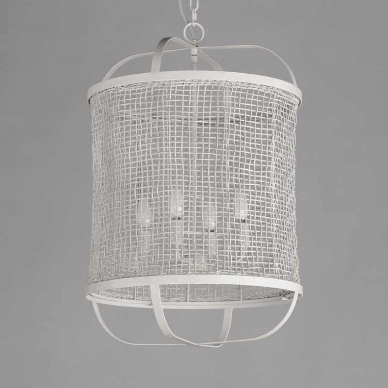 Maxim 22474WWT Cestino 19" Pendant | Weathered White