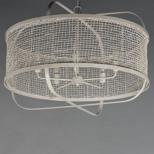 Maxim 22475WWT Cestino 30" Pendant | Weathered White