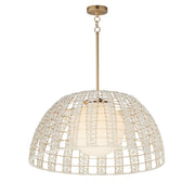 Maxim 22482SWGLD Macrame 1 Light Pendant | Gold