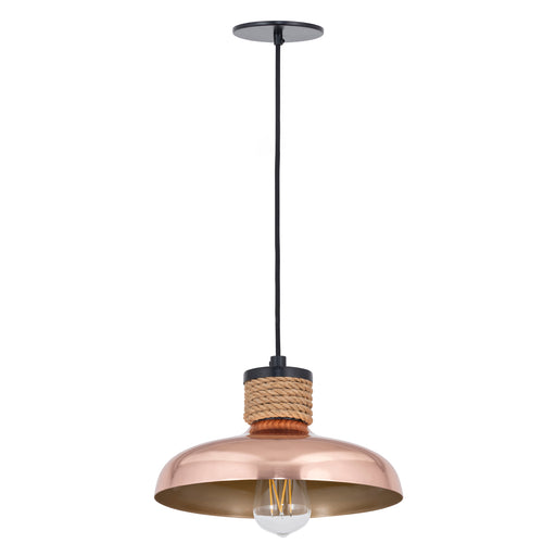 Maxim 22492CP Bingham Small Pendant | Copper