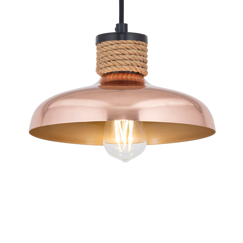 Maxim 22492CP Bingham Small Pendant | Copper