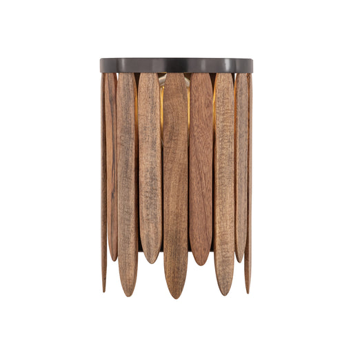 Maxim 22510WNGM Marimba Wall Sconce | Walnut