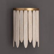 Maxim 22510WWTNAB Marimba Wall Sconce | Weathered White