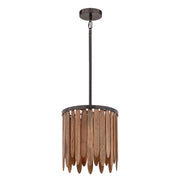 Maxim 22511WNGM Marimba 12" Pendant | Walnut